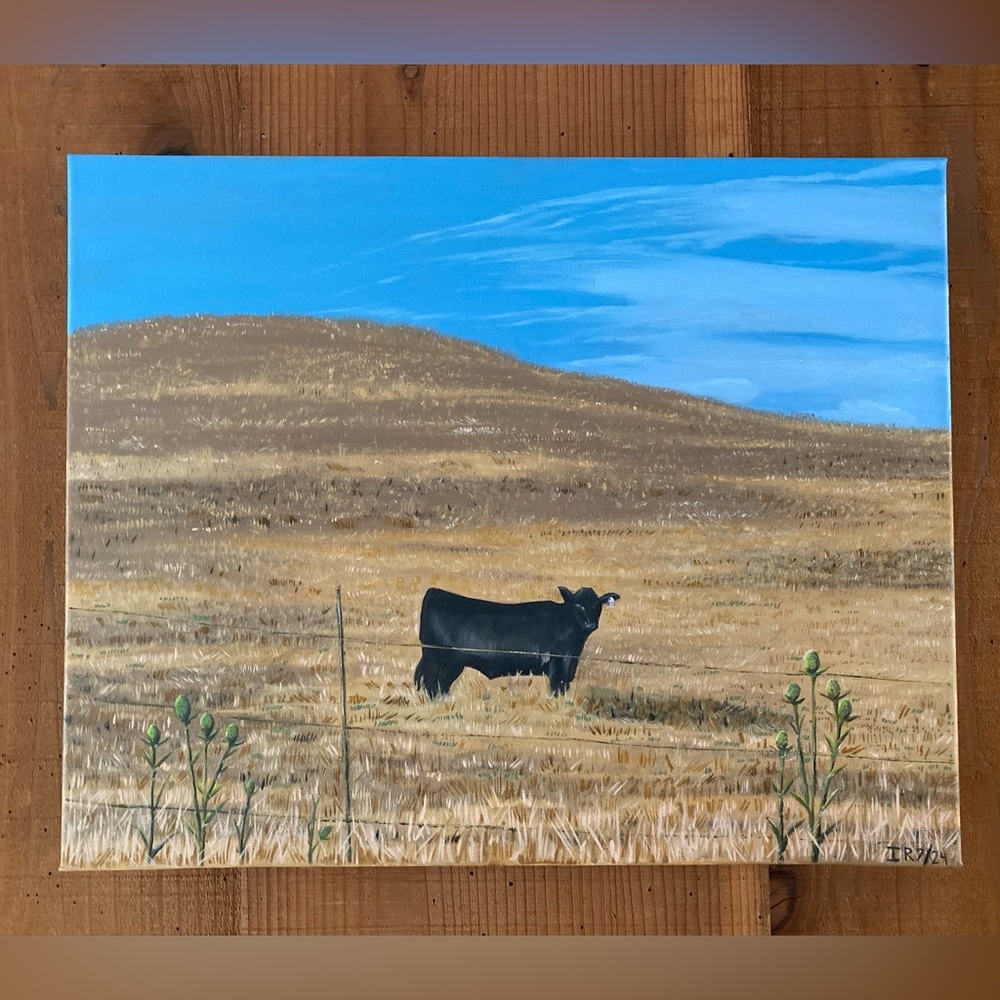 Original oil on canvas new painting measuring 20” X 16”. Signed and dated.